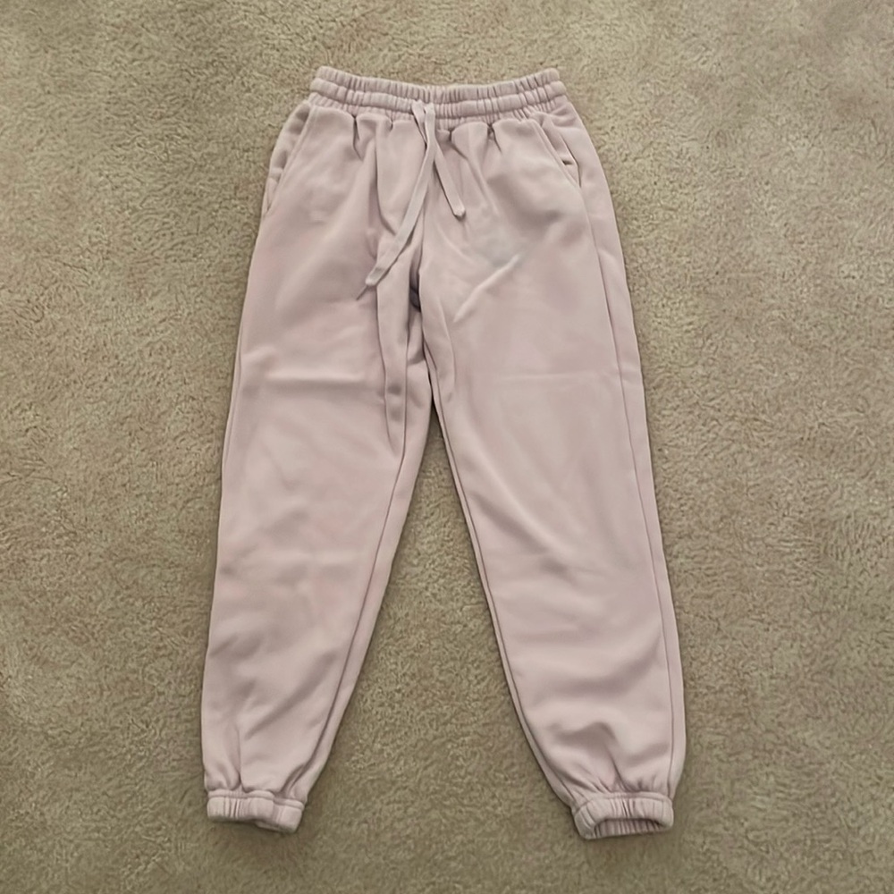 Fabletics Light Pink/Periwinkle Sweats